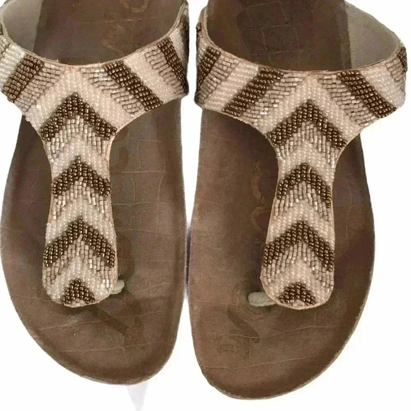 Sam Edelman Olivie Beaded Thing Sandal Size 6 - Picture 4 of 6
